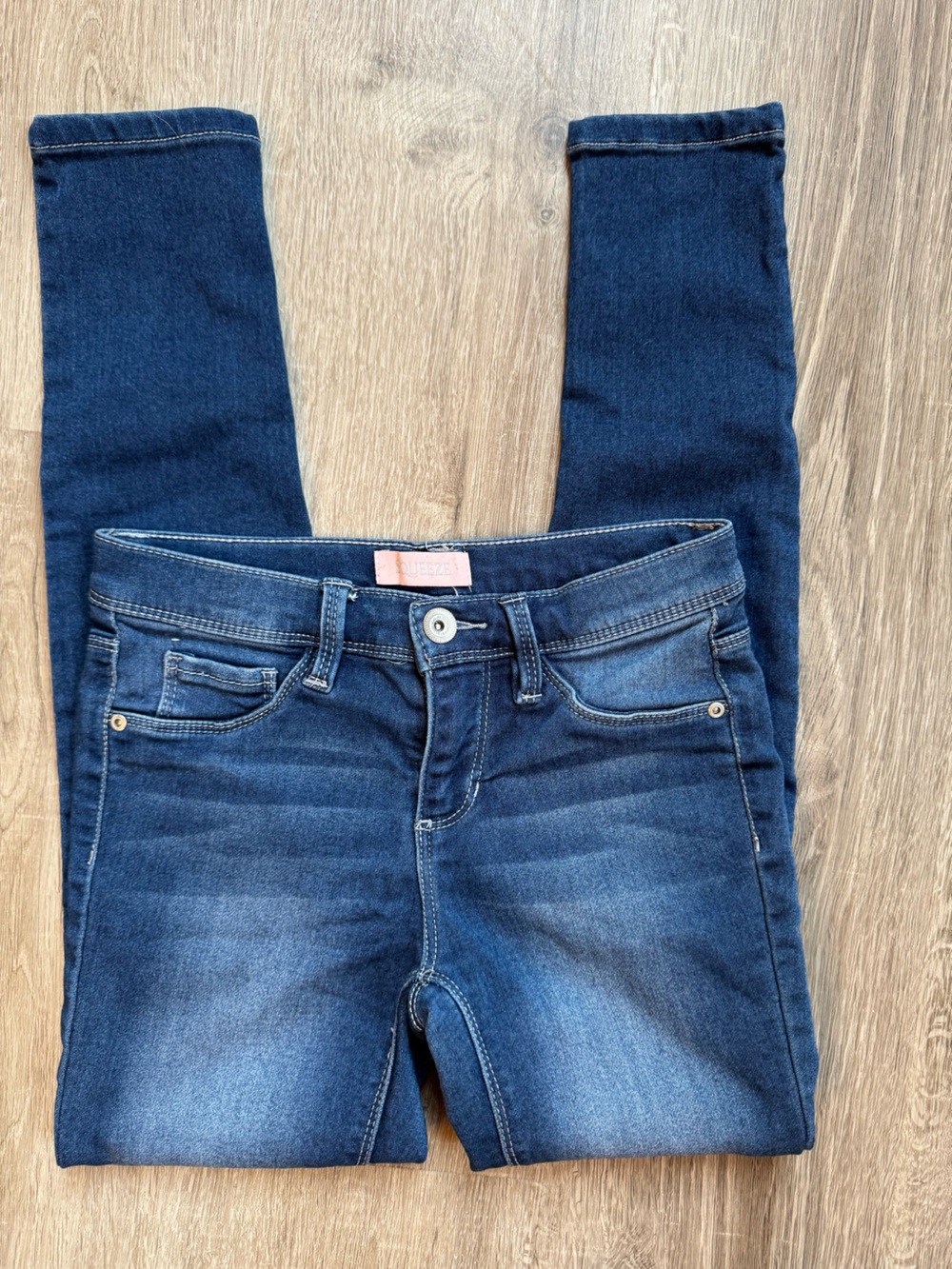Squeeze Girl’s Dark Wash Skinny Jeans